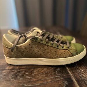 Adidas Rod Laver Vin vintage shoes green size 9